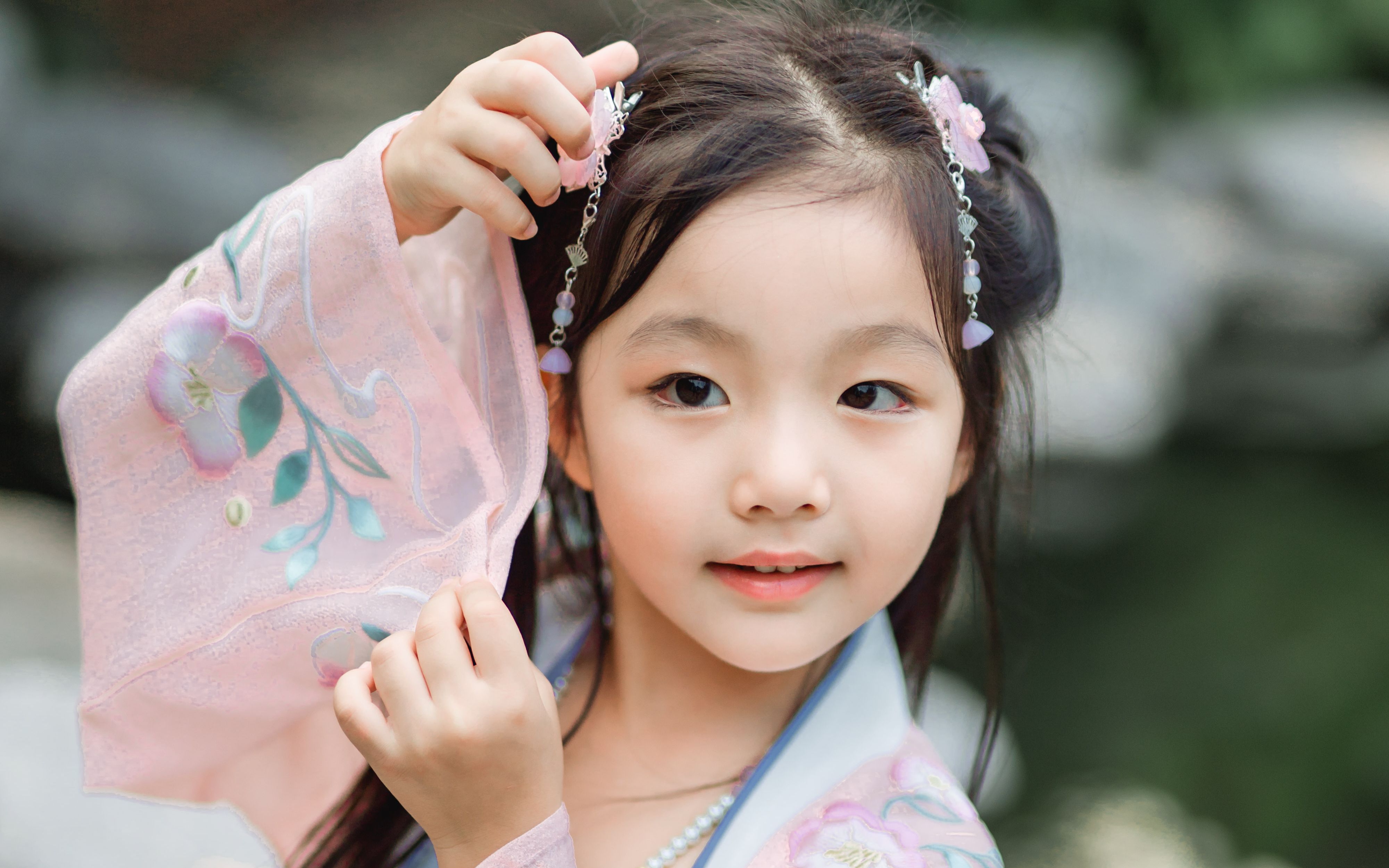 媛溪 - 童装汉服褙子宋制 丸子小妹妹原创【好看你又穿不了 嘿嘿嘿】