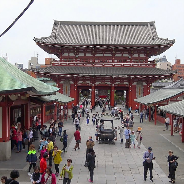 4K 浅草金龙山浅草寺Sensō-ji Asakusa Tokyo JAPAN_哔哩哔哩_