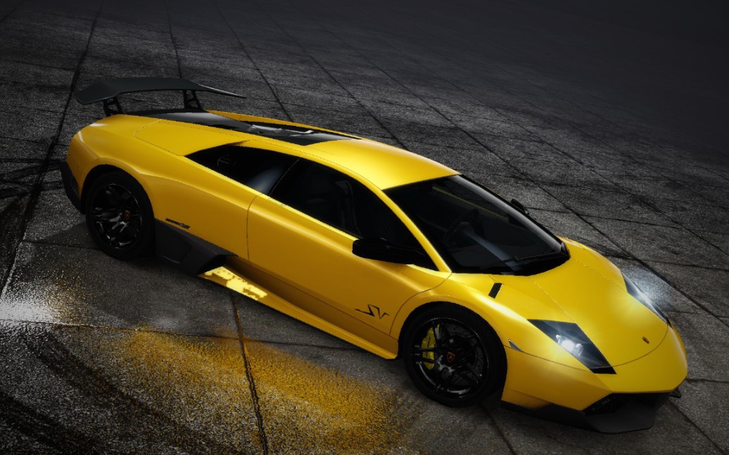 《极品飞车》14 兰博基尼蝙蝠 黑夜双环 (有憨声)