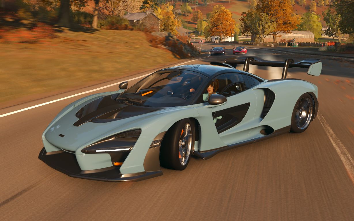 极限竞速:地平线4 迈凯伦塞纳开场试玩 简森巴顿制作_哔哩哔哩 (゜-゜