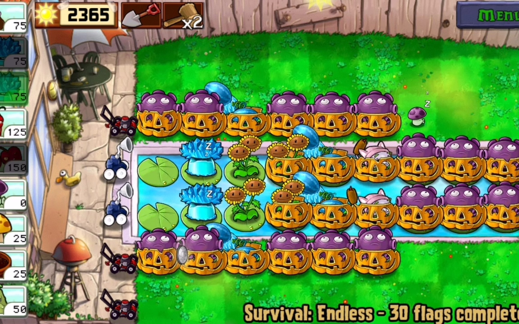 【植物大战僵尸】无炮阵试玩