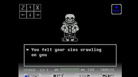 Bad Time Simulator】sans hard mode增加一回合，又增加一点难度，换了