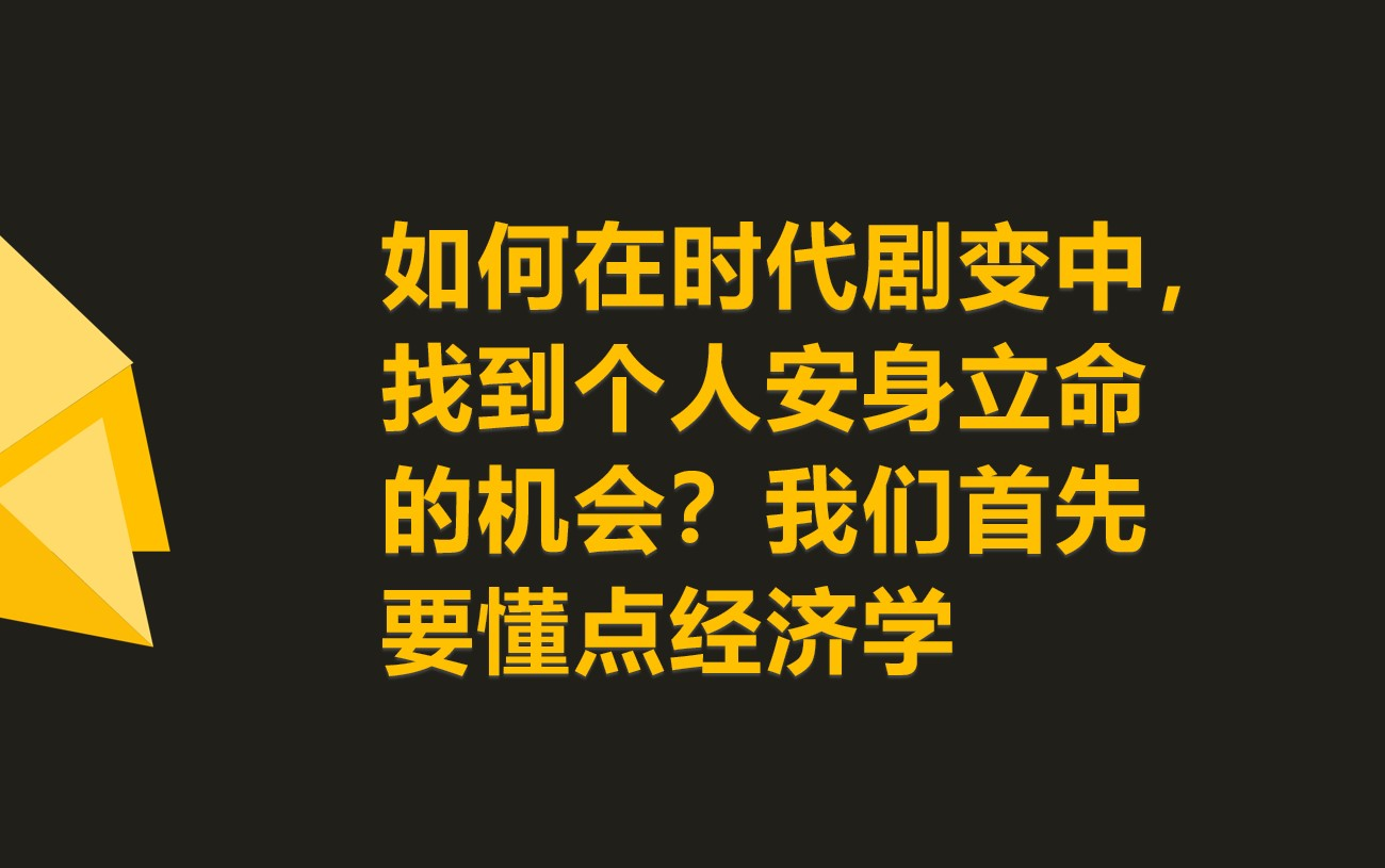 [图]【经济学】什么是黑天鹅和灰犀牛？如何在动荡的全球局势中抓住机会