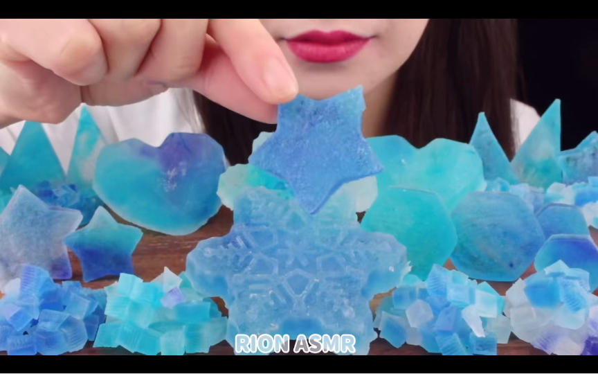 【rion】蓝色琥珀糖合集 寒天咯嘣脆