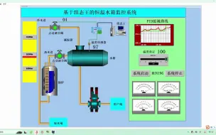 Download Video: 基于组态王的恒温水箱监控系统