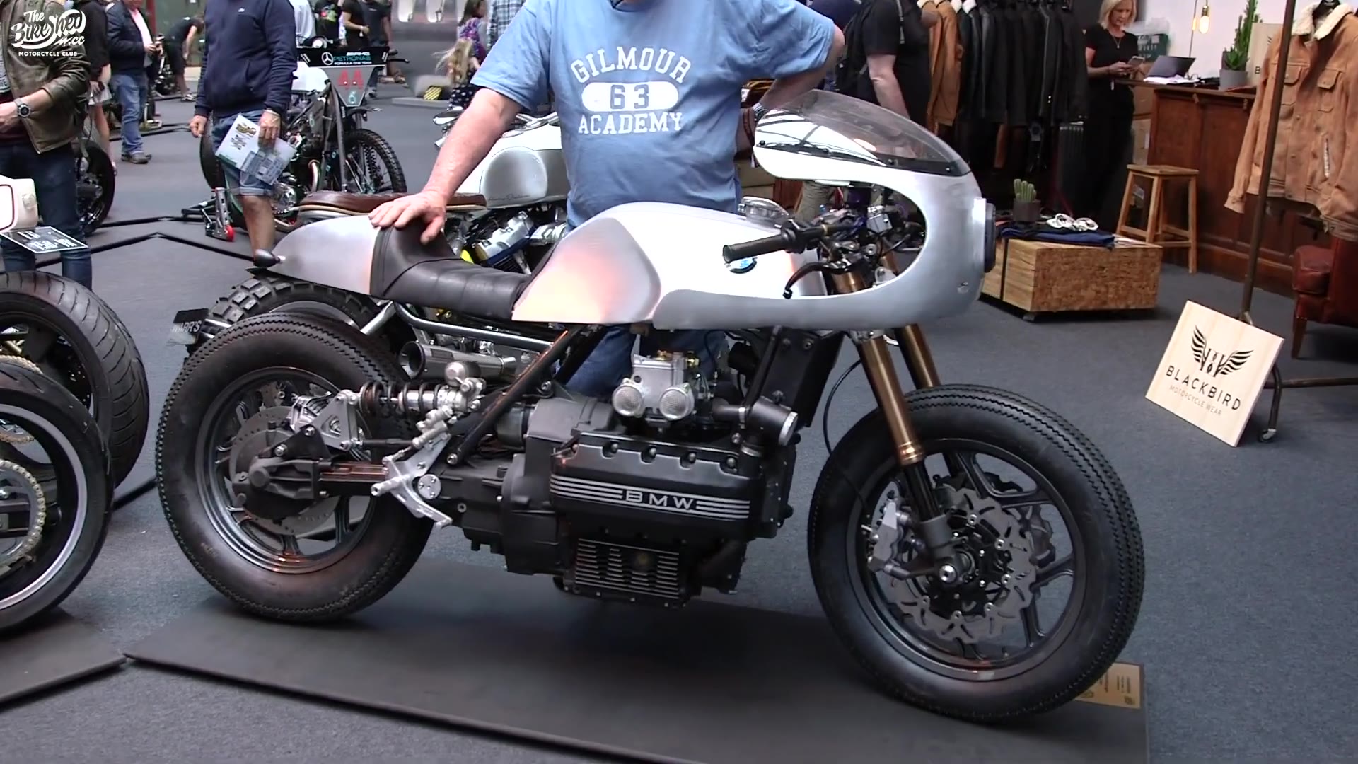 bmw k100 改装cafe racer风格复古摩托车by-v-moto