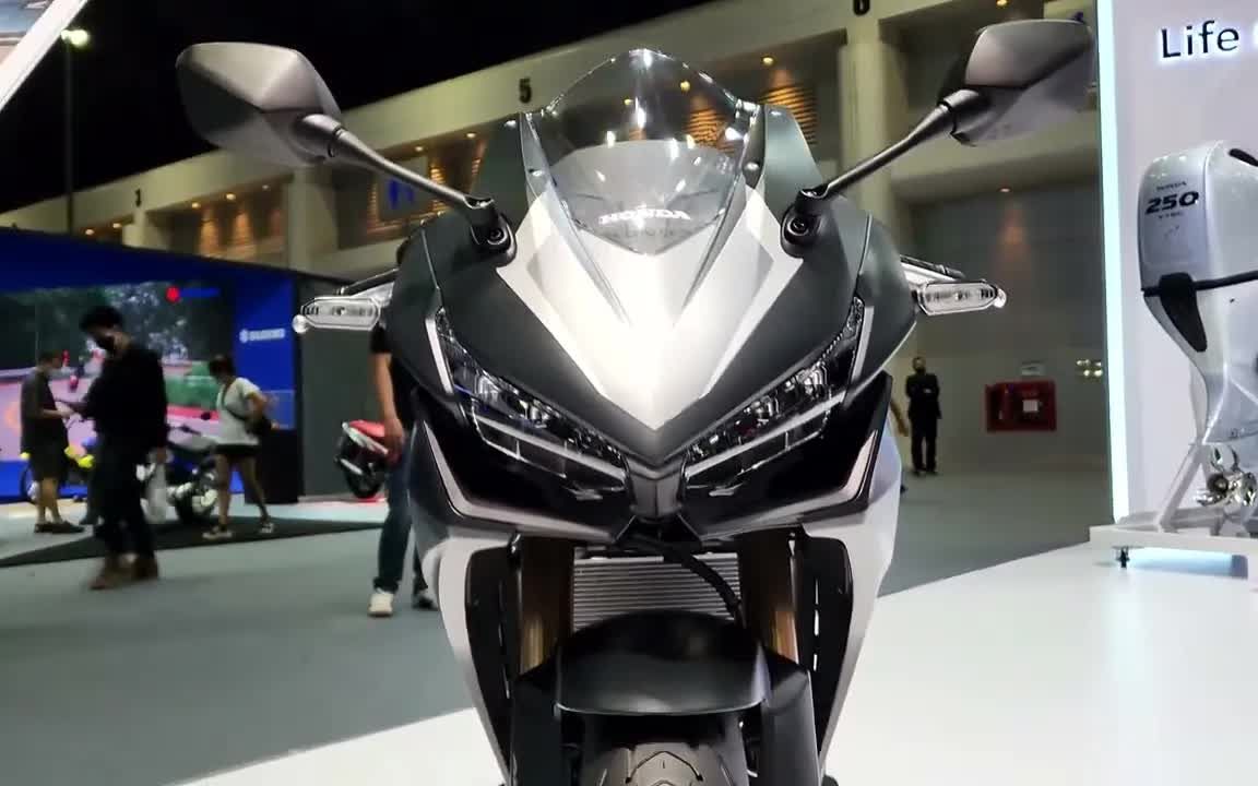 2022本田cbr500r黑耀金版画细节赏析