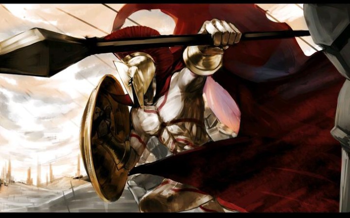 fgo 第二章 7:boss 战:斯巴达王列奥尼达斯