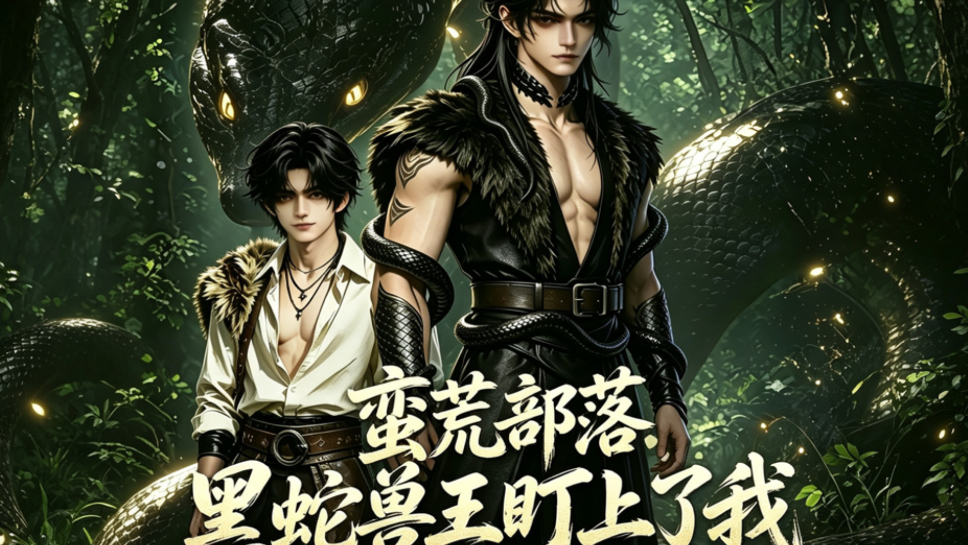 《蛮荒部落.黑蛇兽王盯上了我》21—40（合集）