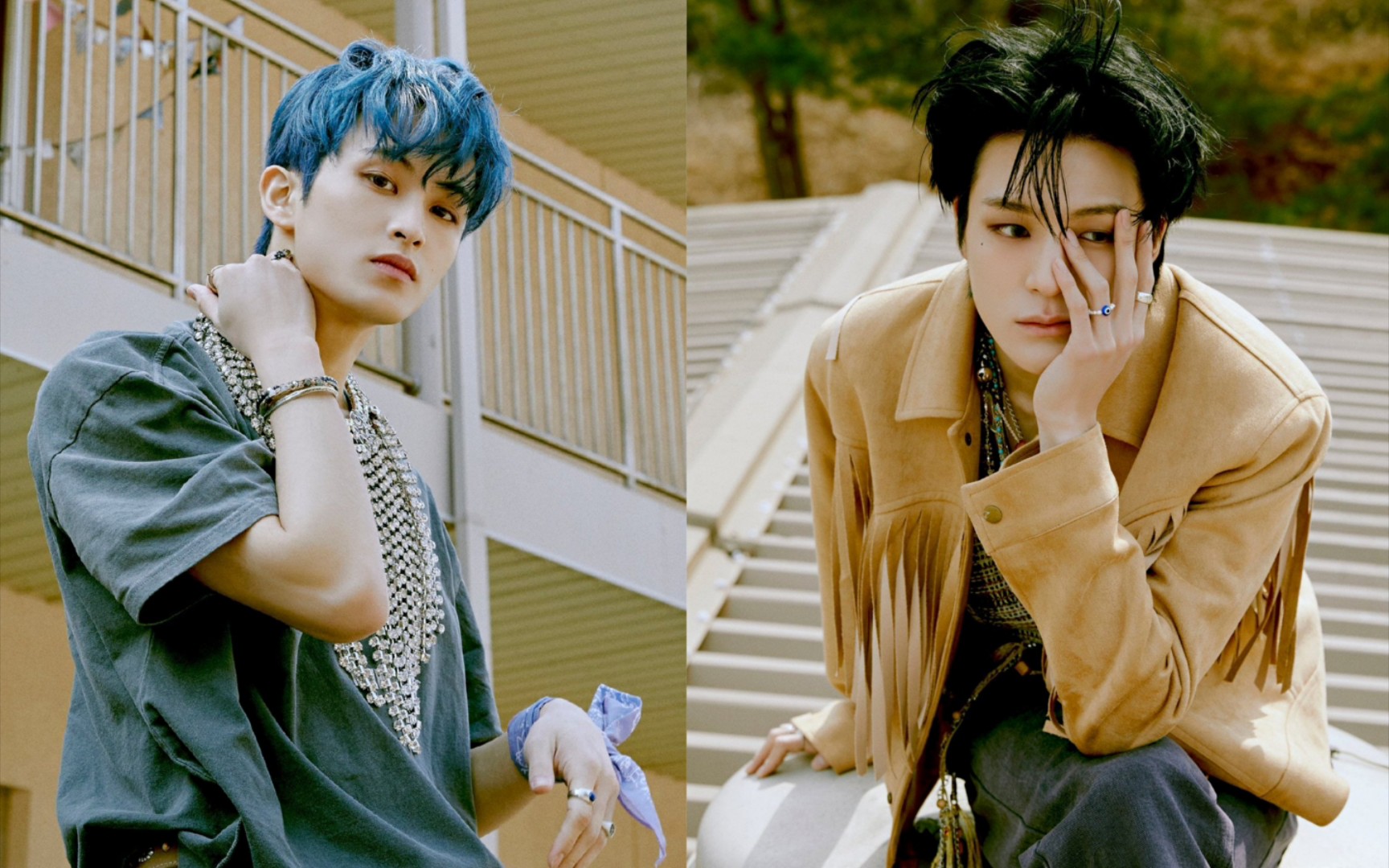 李马克 李帝努你们俩的头是有什么吸引力吗?