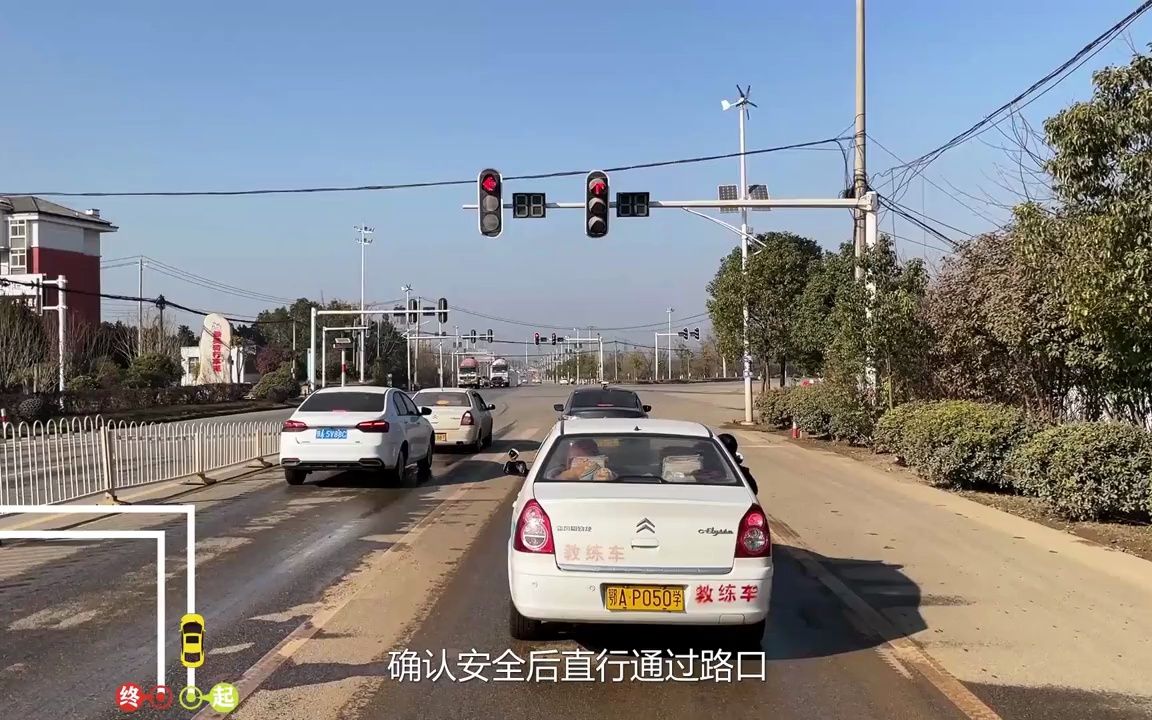武汉五里界科目三考场1号线@阿斌学车