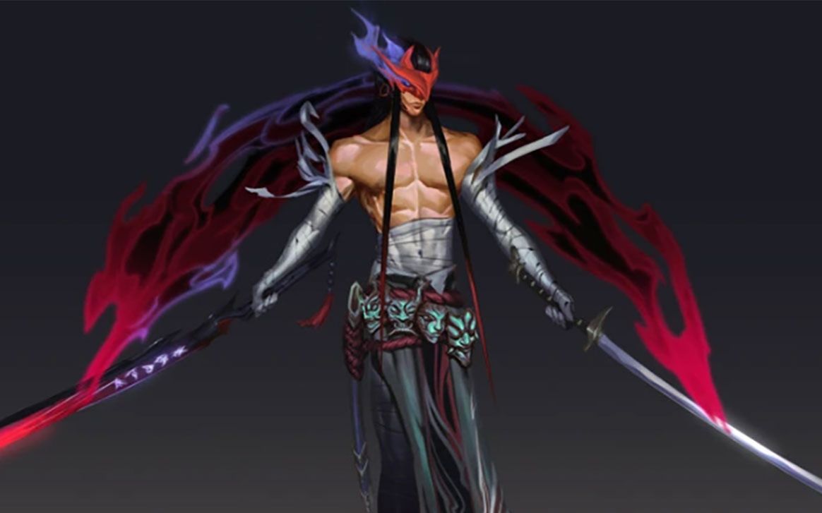 小孩游神试玩lol新英雄永恩,技能太帅了