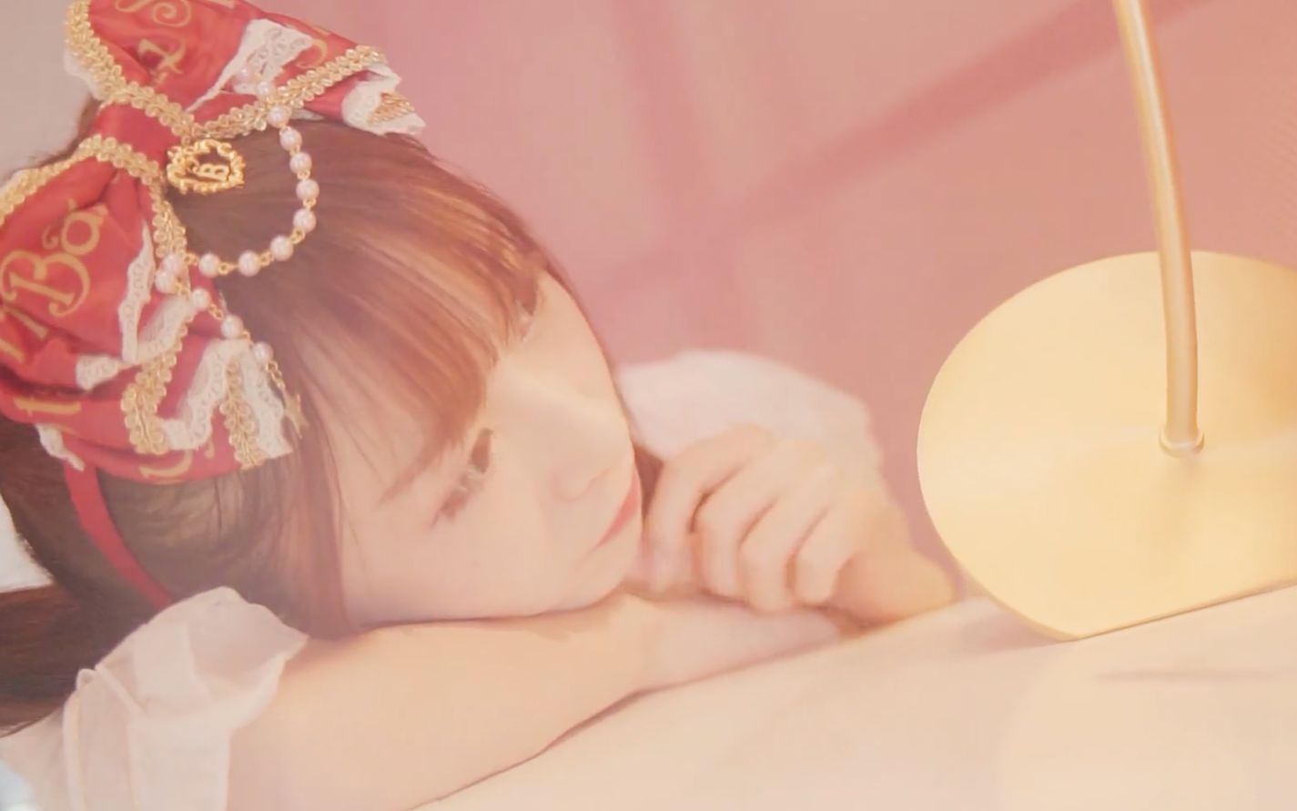 丸子mayuki穿lolita粉嫩嫩的一天美沙子合作款太美了