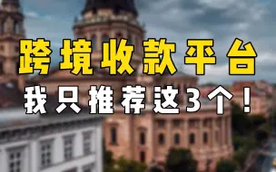 Download Video: 跨境收款平台，我只推荐这3个！B2B卖家更适合用它！