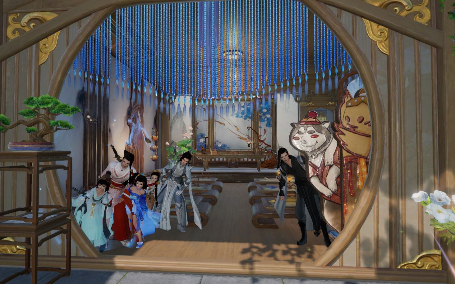 【剑三mmd】雪橇三傻girls