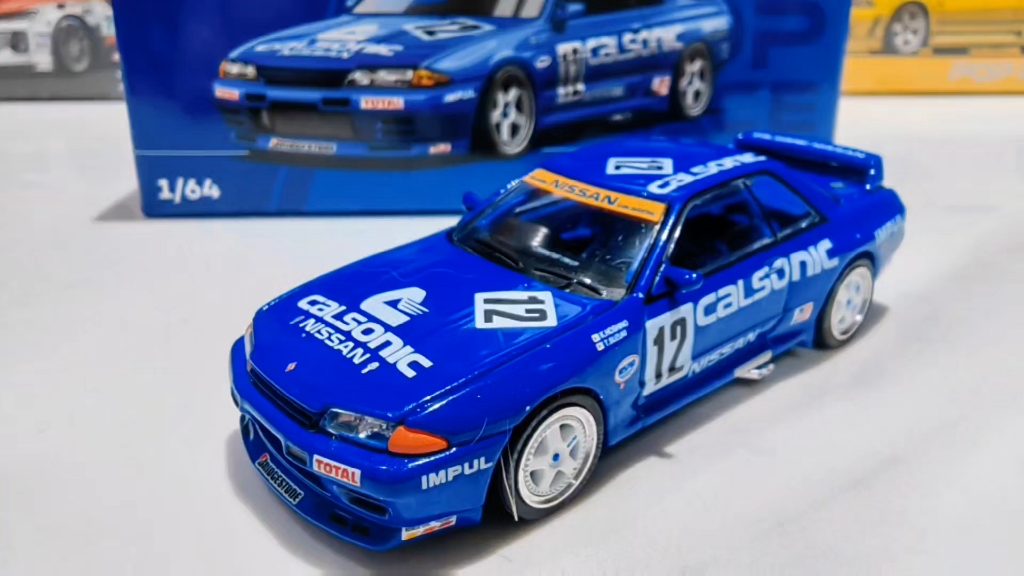 拓意+POPRACE联合出品 NISSAN GTR R32 日本最速 GTR 的蓝色传说!星野一义和他的蓝色战车!不败传奇赛车!#汽车模型 #星野一义哔哩哔哩bilibili