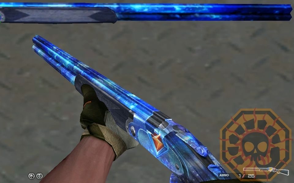 cf穿越火线国服贝雷塔687蓝水晶687eelldiamondpigeonbluediamondgame