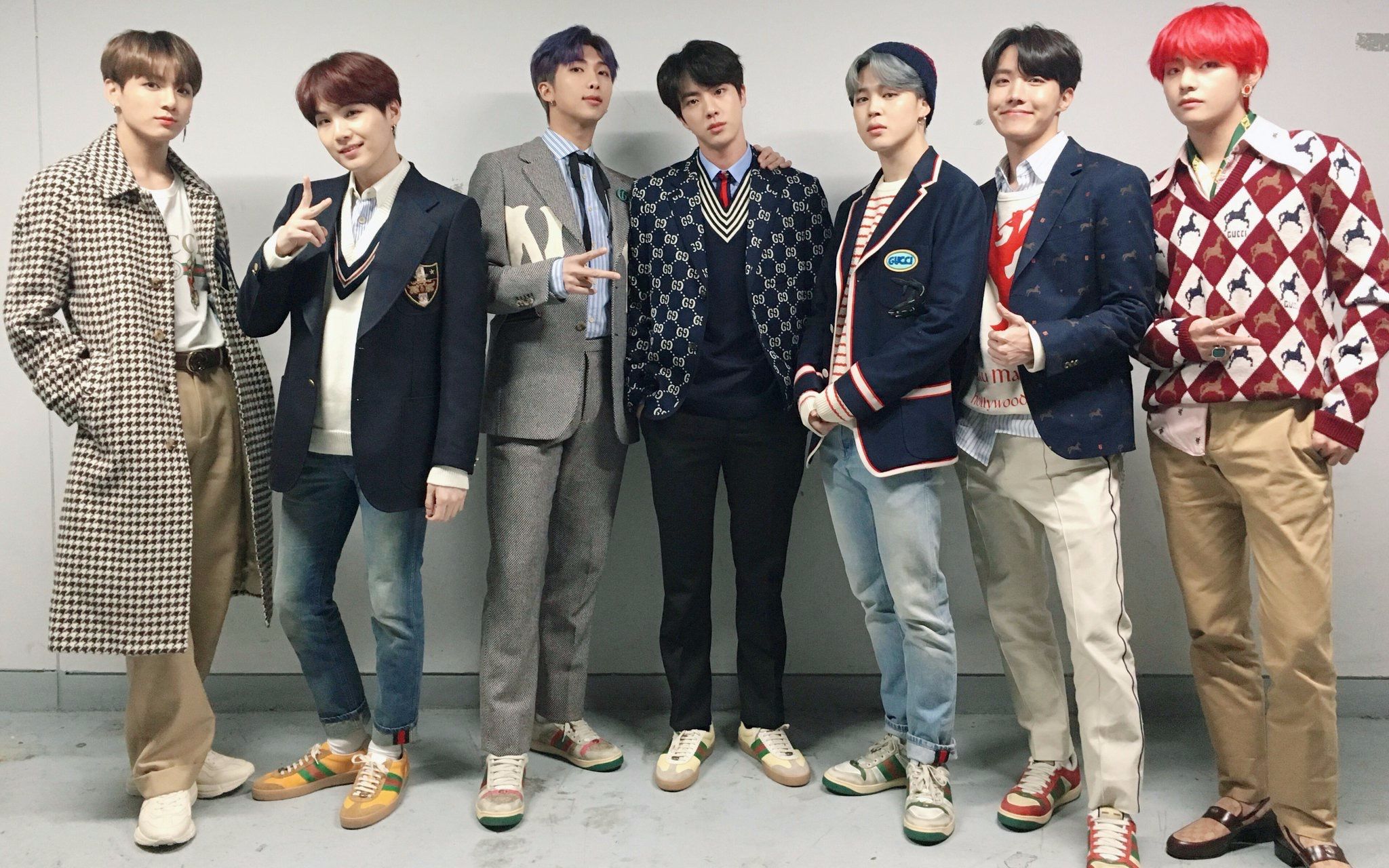防弹少年团bts2018年各大颁奖典礼舞台合集