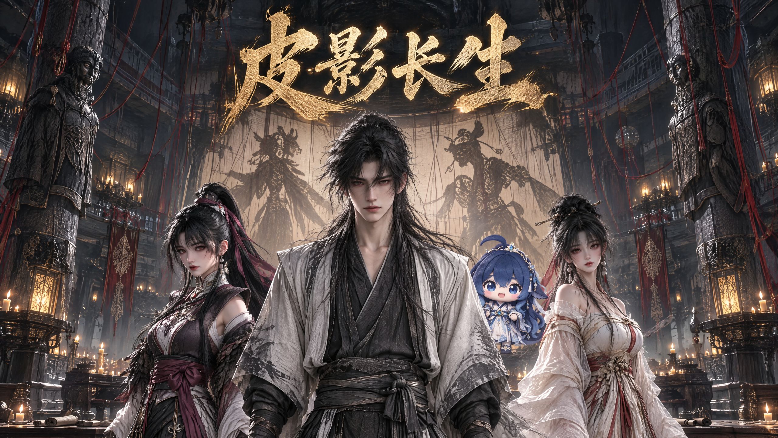 新剧【皮影长生】EP1：倒霉穿越者被掳进魔门当杂役，一张驴皮，竟让我多活十年！
