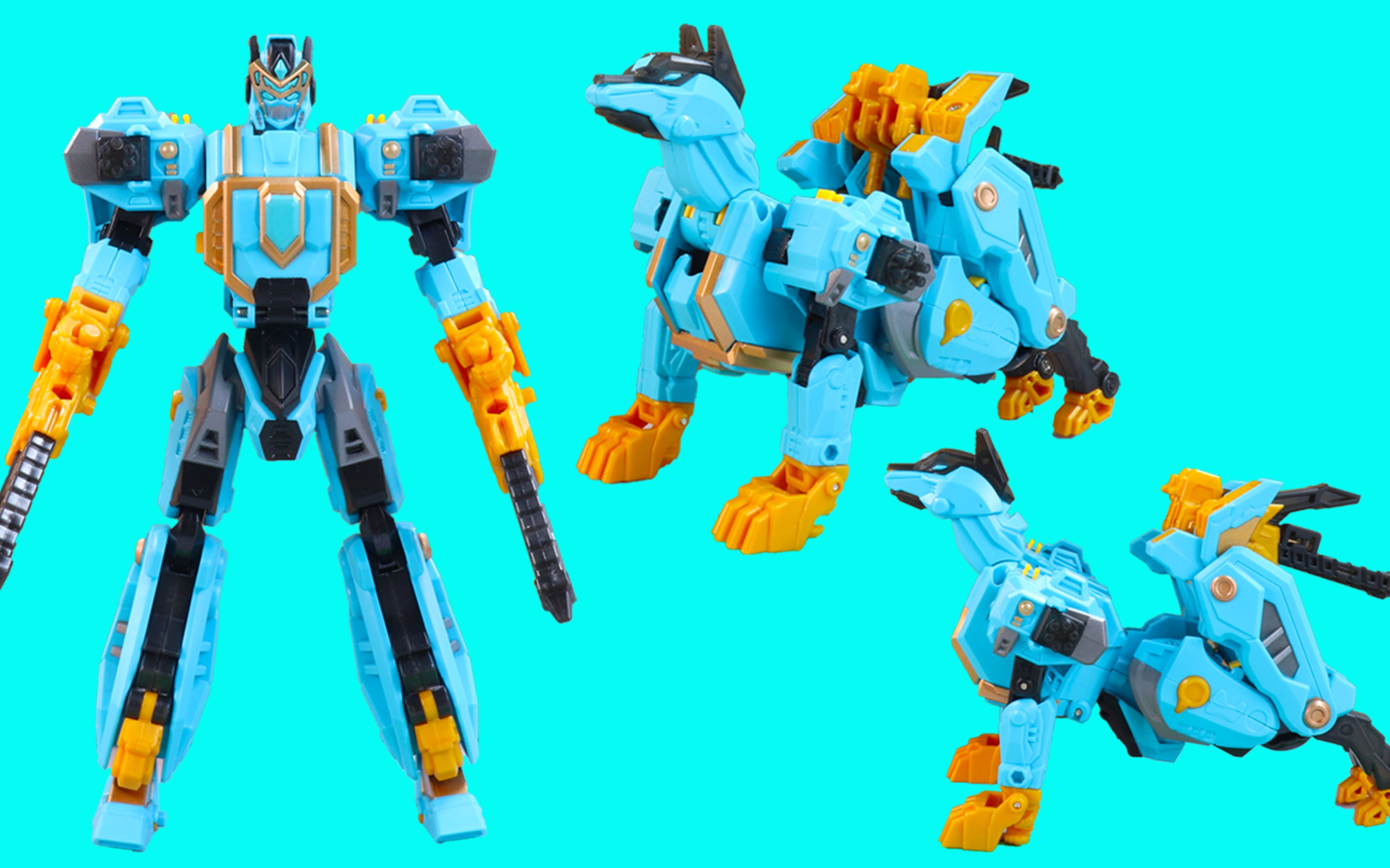 钢铁飞龙3月影奔狼机甲变形玩具