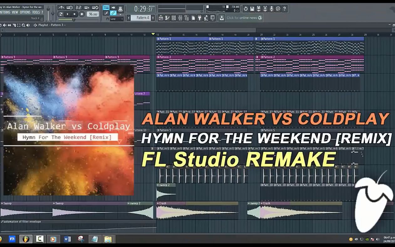 [图]Alan Walker vs Coldplay - Hymn For The Weekend [Remix] (FL S