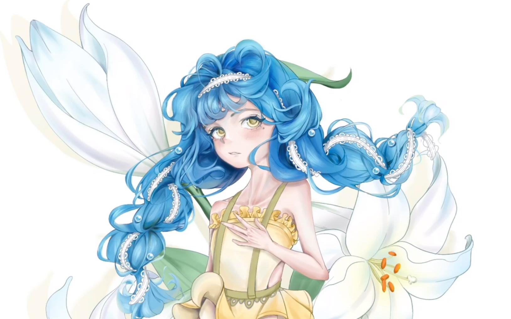 【procreate】小百合