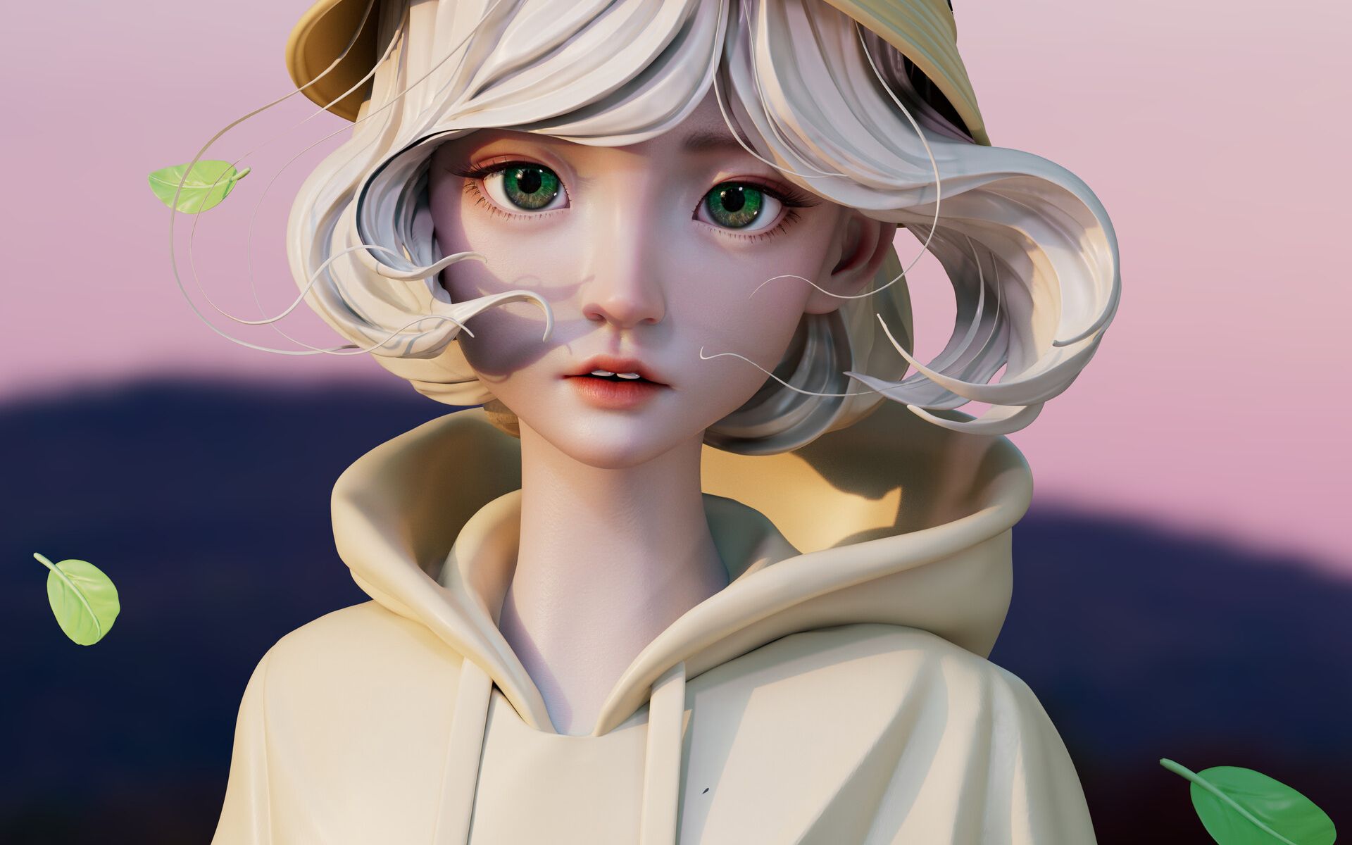 zbrush新手教程:迪士尼风格化角色雕刻,从五官开始到上色渲染完整教程