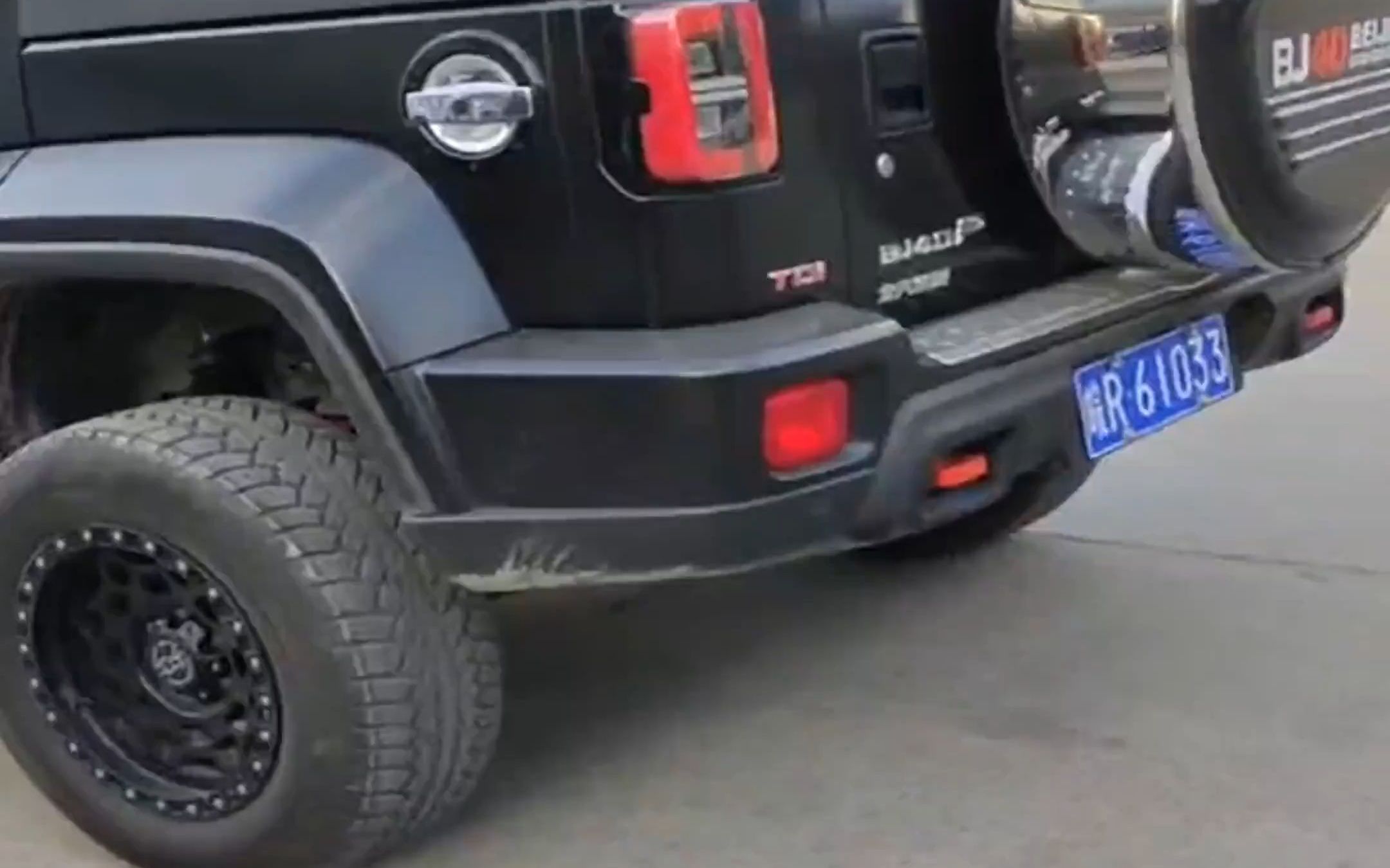 北京bj40改装:拓虎减震,越野旅程舒适安全