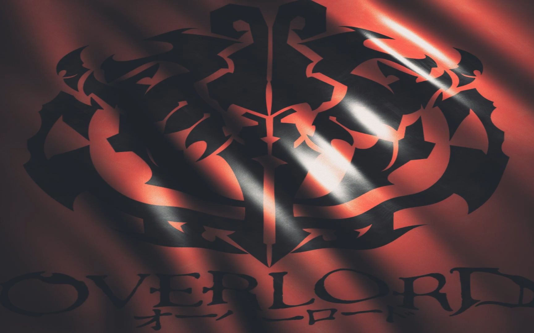 overlord骨王三维旗帜制作过程[ae_mir插件]