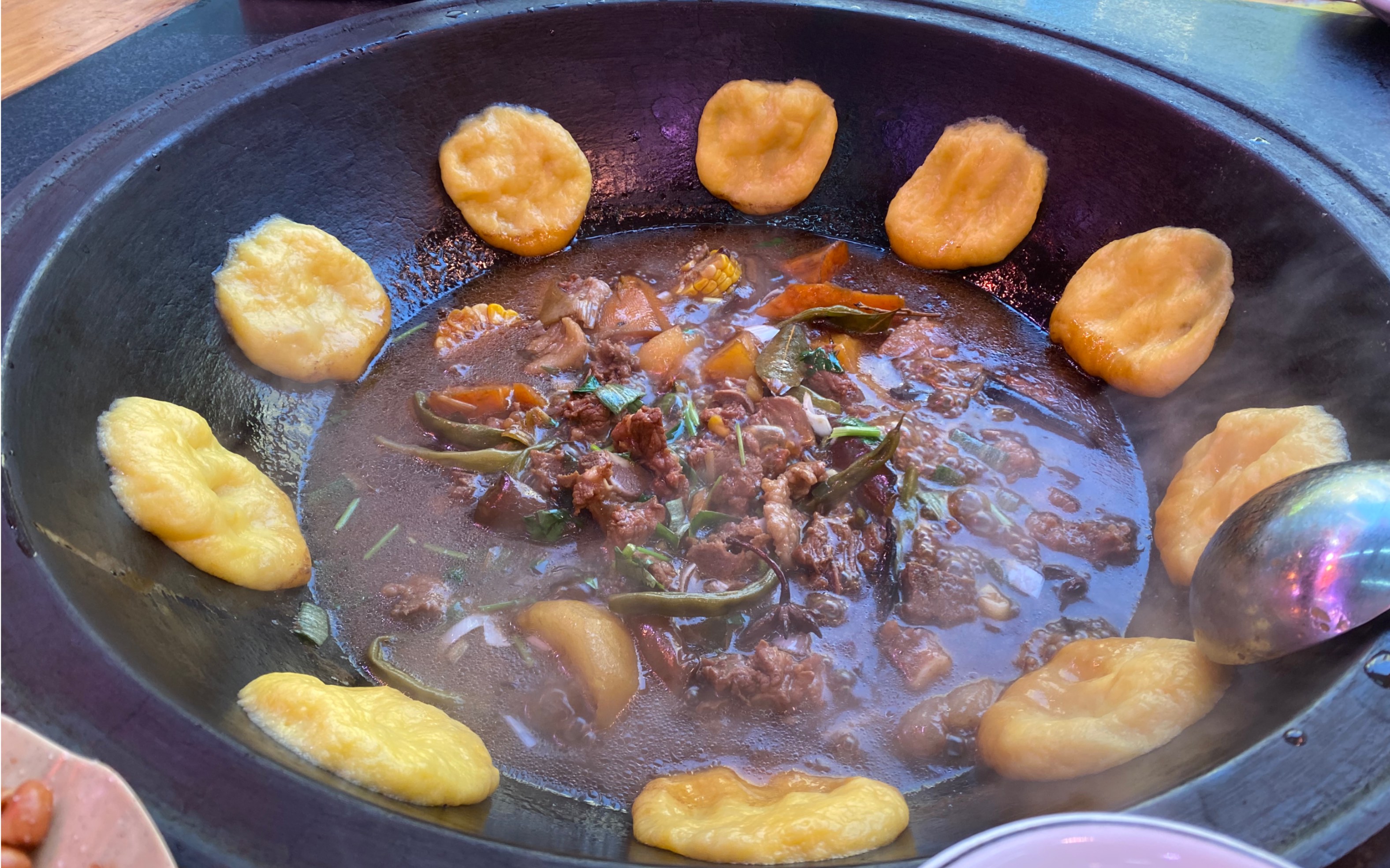 记第一次吃东北炖锅
