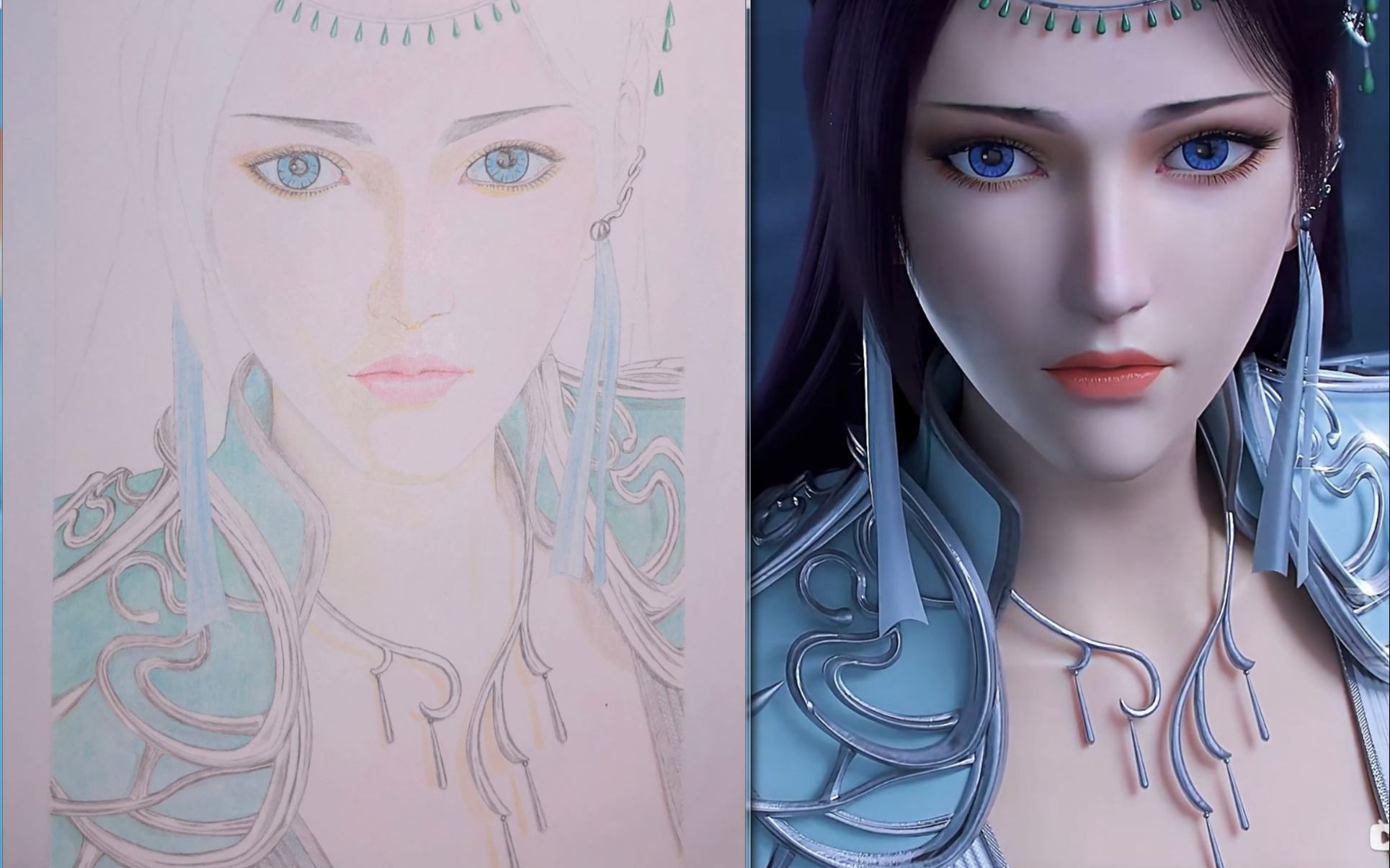 这次可以送大半个老婆给大家了,手绘斗破苍穹云韵之九(终极预告)