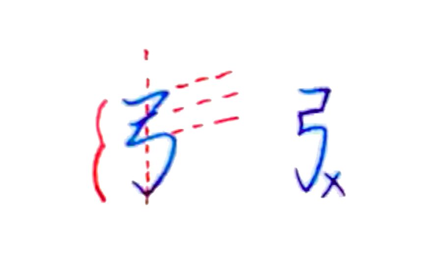 【练字】硬笔“弓字旁”的书法要领及例字示范_哔哩哔哩 (゜-゜)つロ 干杯~-bilibili