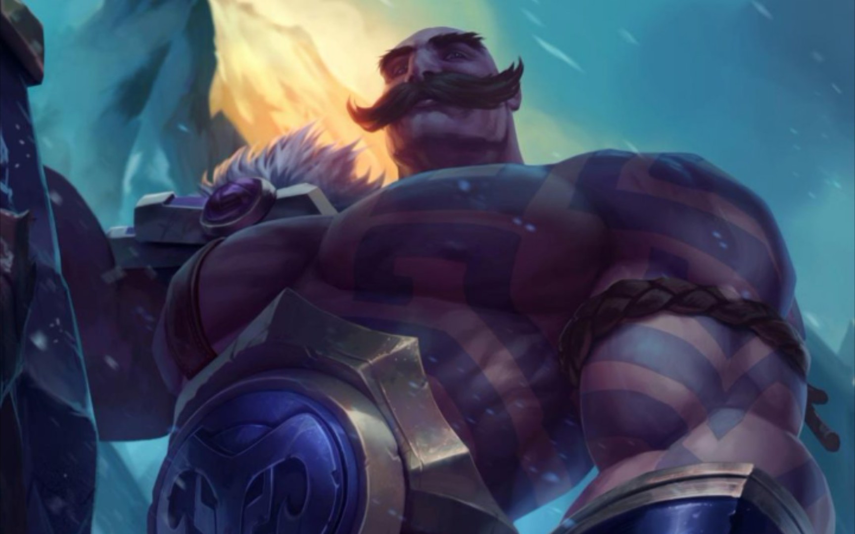 英雄联盟手游 站在布隆后面,你可以永远相信布隆,安全感最强的辅助,有