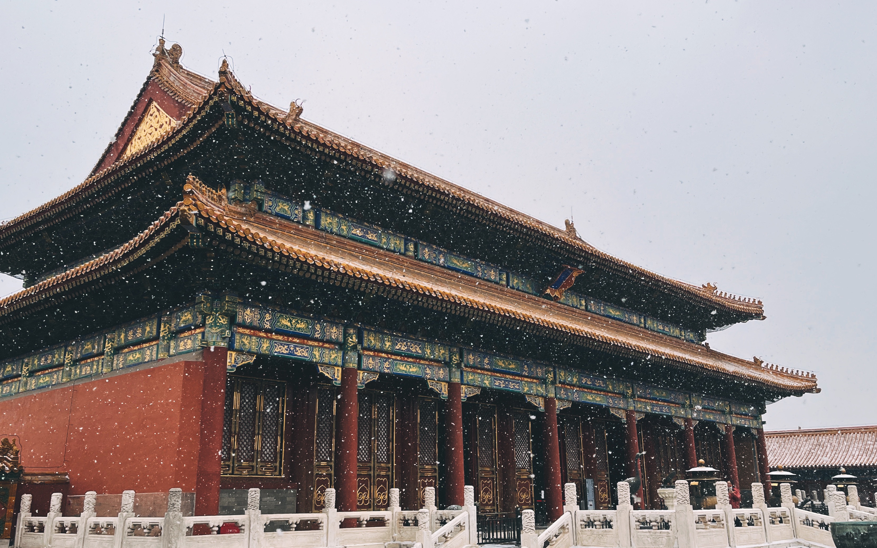 4khdr杜比视界故宫雪景