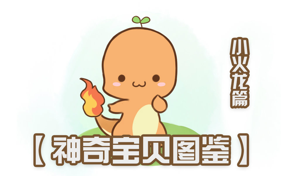 【神奇宝贝图鉴】小火龙篇哔哩哔哩bilibili