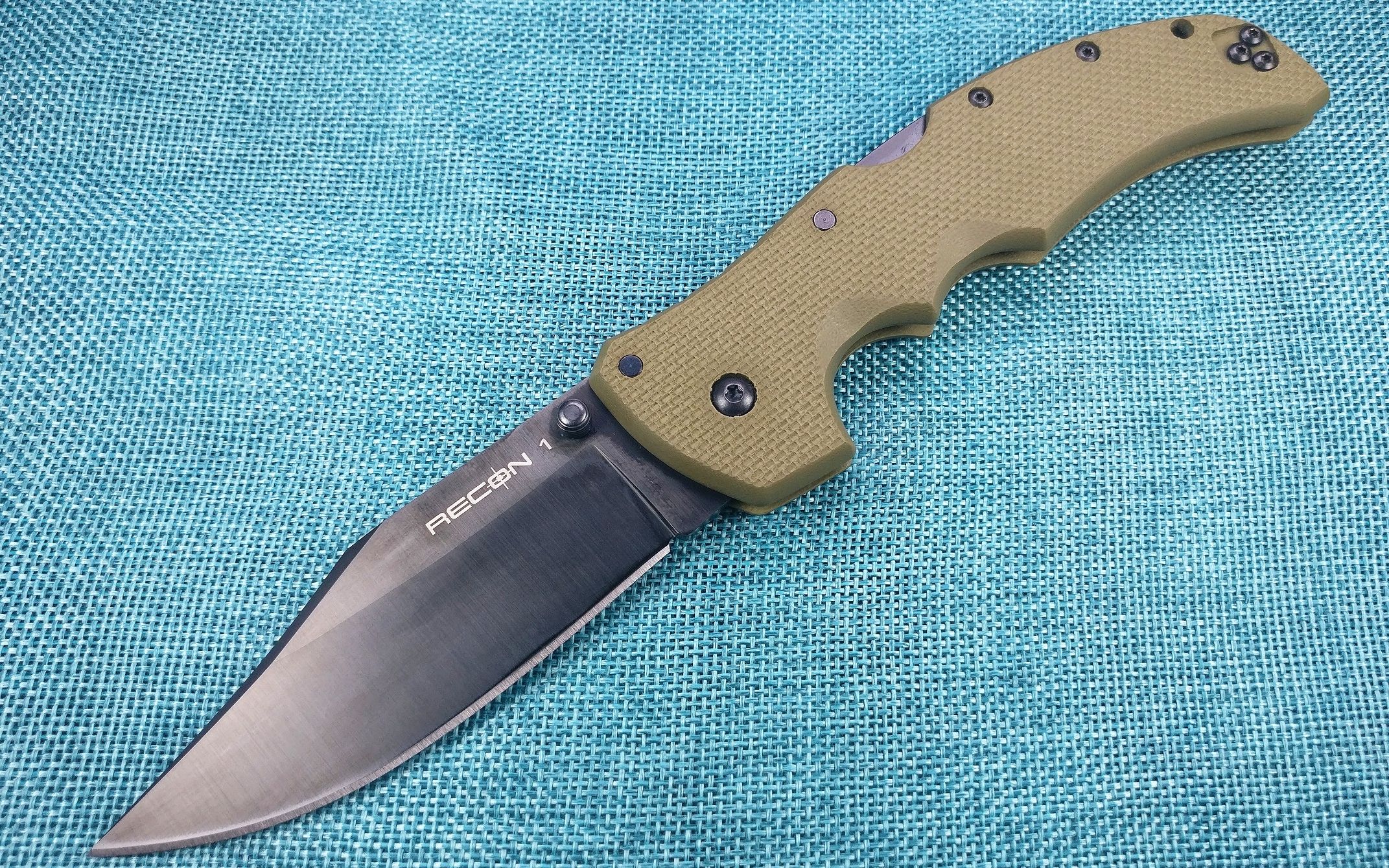 【木名评测】冷钢 侦察兵1 折刀 cold steel recon 1 战术折刀