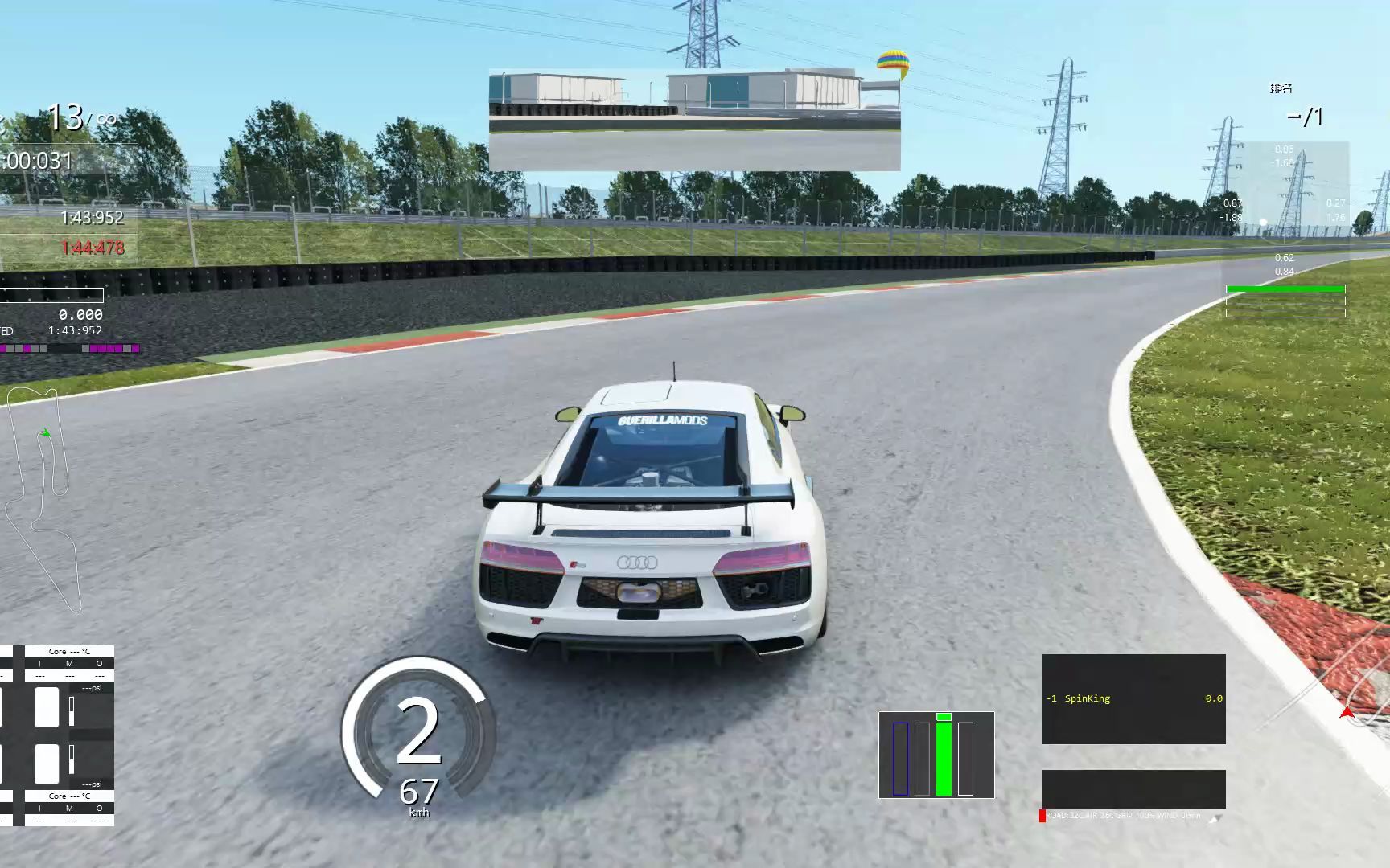 AC 株洲 R8 GT4 1:43:374单机游戏热门视频