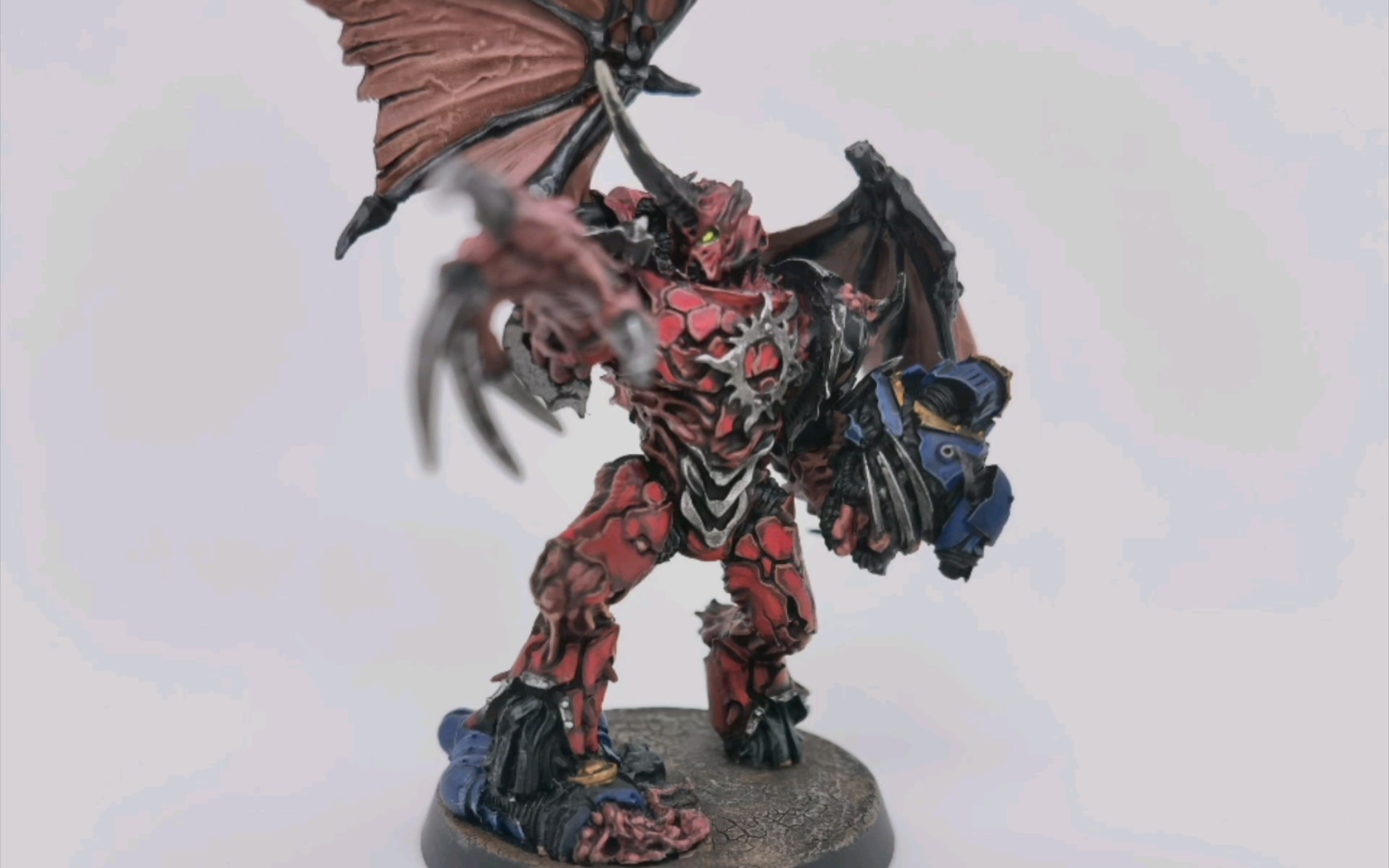 【手办王/战锤30k/涂装】fw 荷鲁斯之乱 星际战士 怀言者 第一代附魔