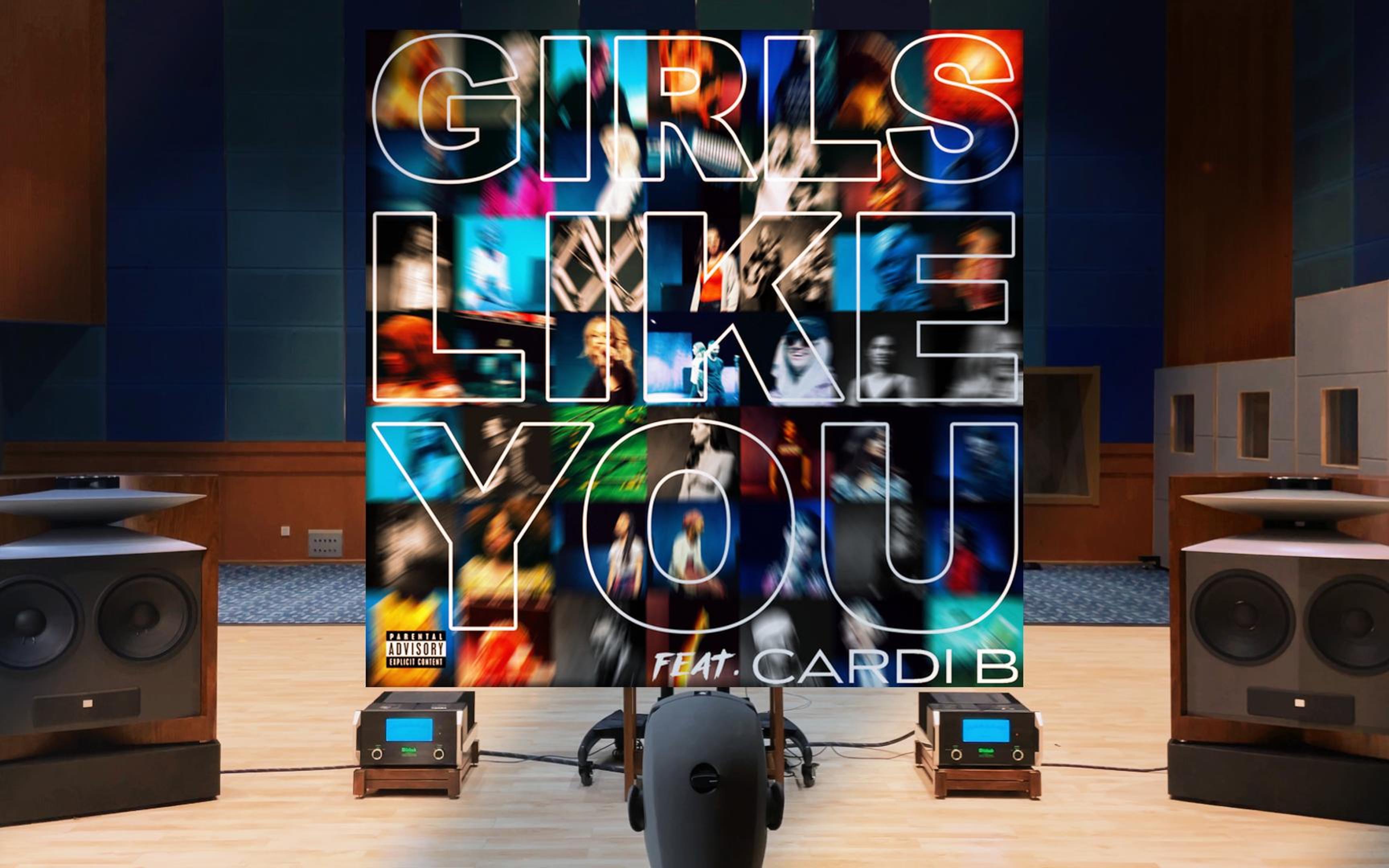 [图]「新装备」Girls Like You - Maroon 5，Cardi B【Hi-Res】