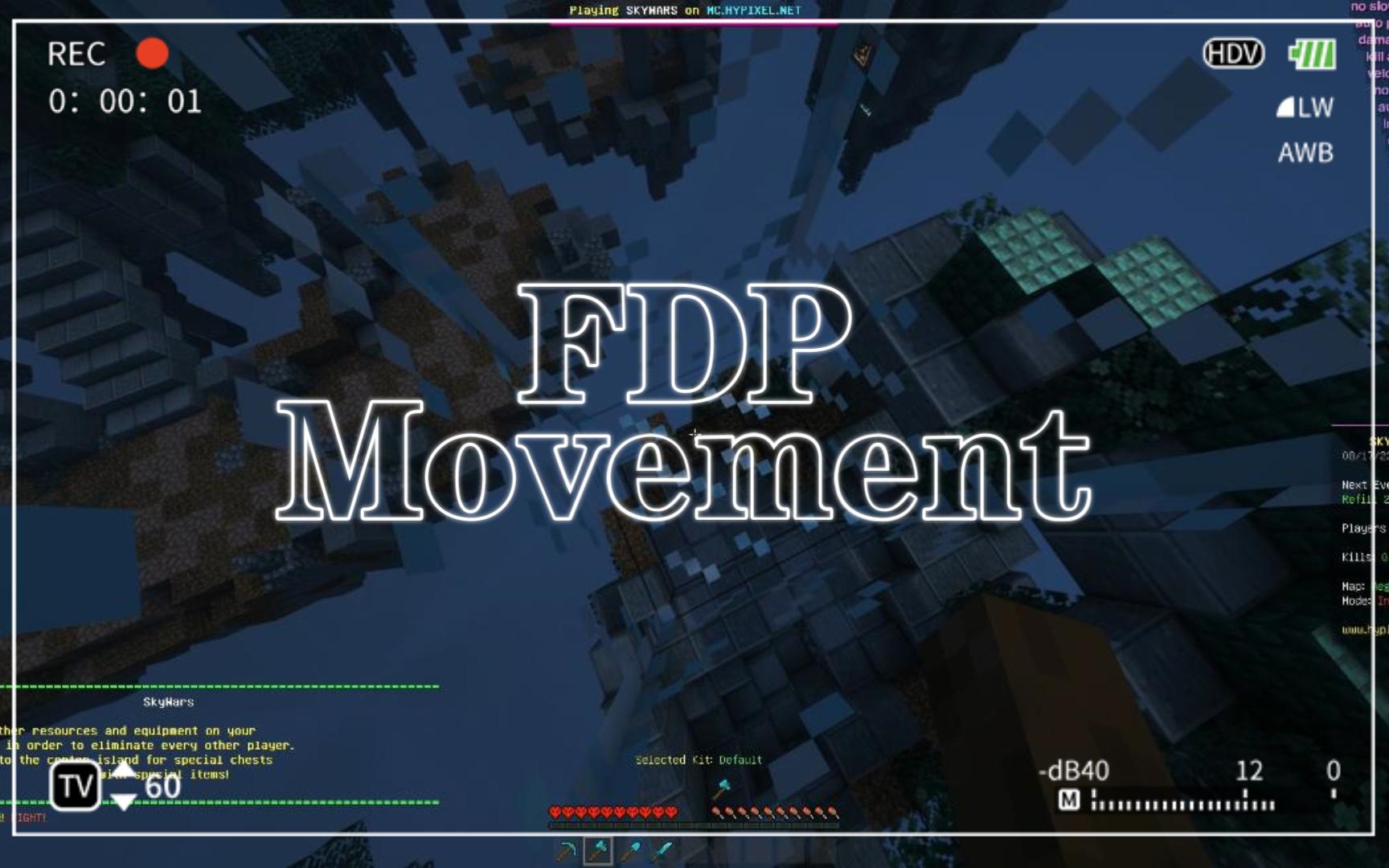 FDP still bypass hypixel timer bhop!