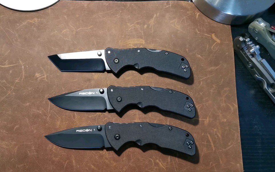 面具男说刀-冷钢mini侦察兵1 cold steel recon1