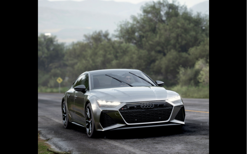 极限竞速地平线5 西装暴徒 奥迪rs7_单机游戏热门视频