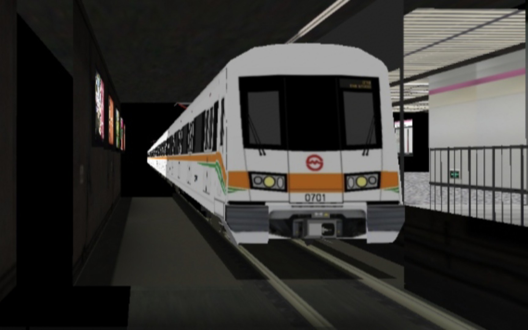 (4k重制)[hmmsim2第4-55期(总第255期)]上海地铁13号线世博专线(ac10)