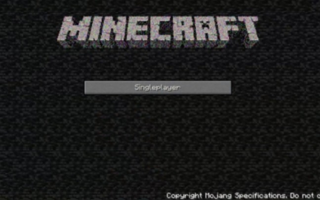 [图]我的世界手机诡异版本?Minecraft alpha 无版本!