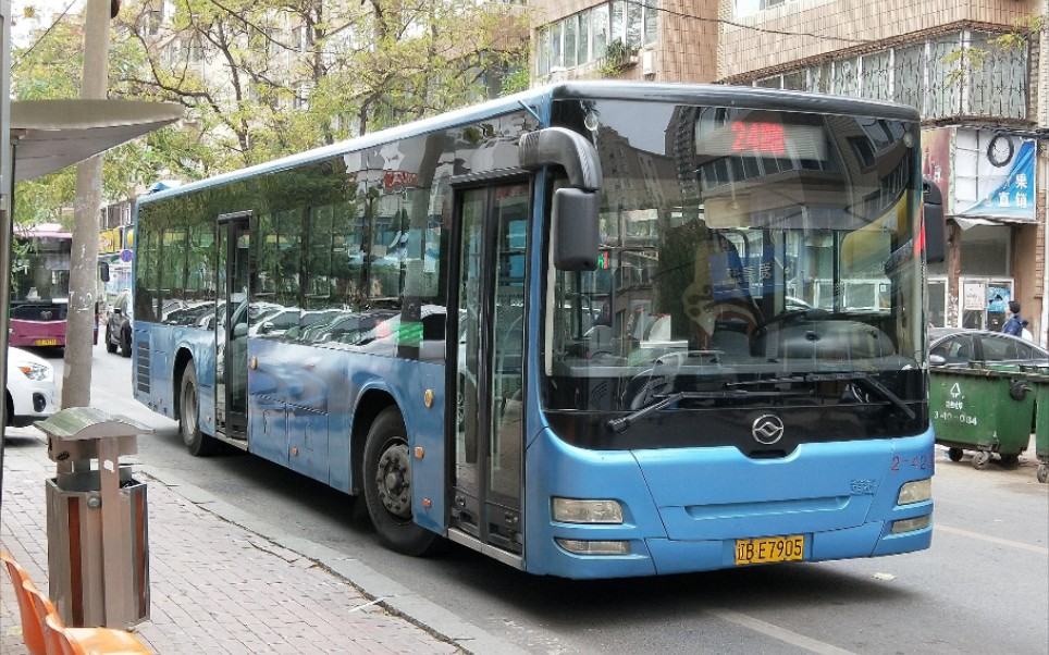 【pov49】(大连公交)大连24路公交车全程pov,五四广场-寺儿沟.