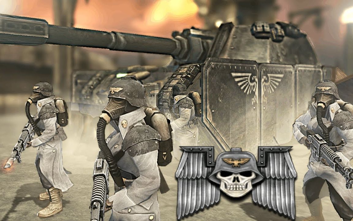 [图]Death Korps of Krieg vs Orks - Warhammer 40K_ Dawn of War Soulstorm