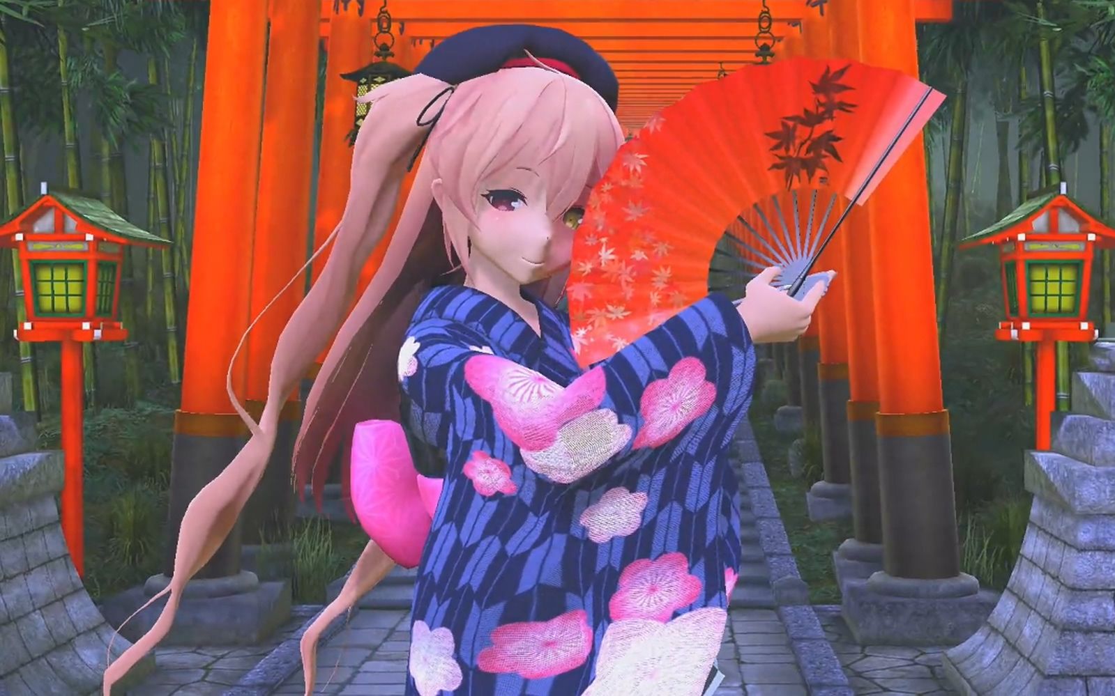 mmd舰c村雨改二浴衣ver响喜乱舞sdpbr