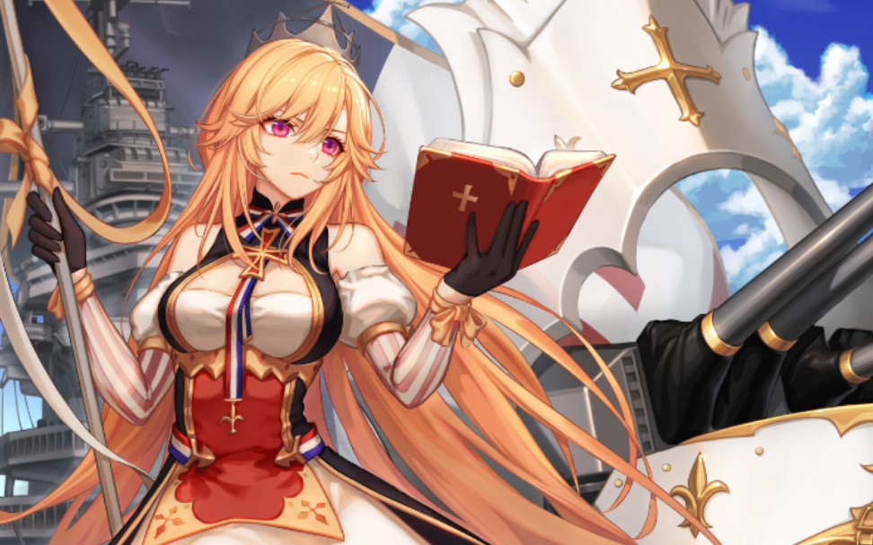 碧蓝航线黎姐让巴尔恶毒埃米尔l2d皮肤预览