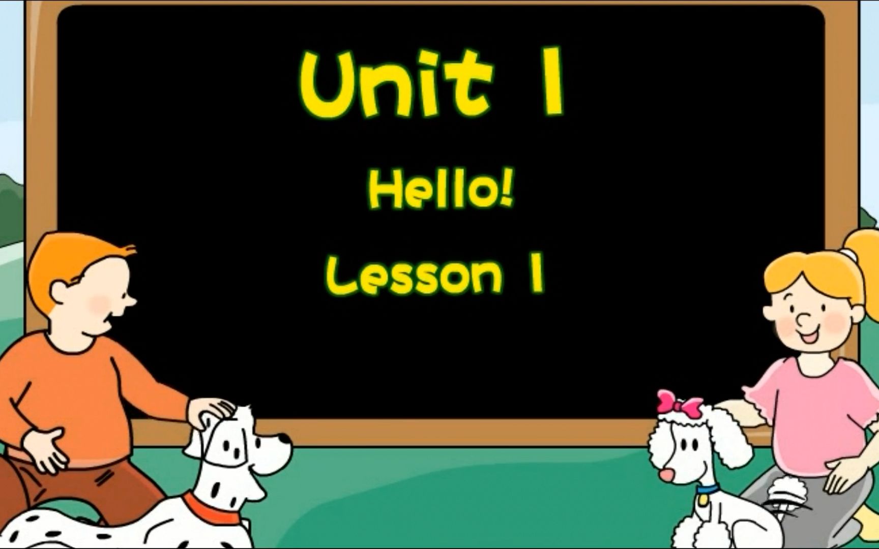 [图]青少版新概念入门级A Unit 1 lesson 1