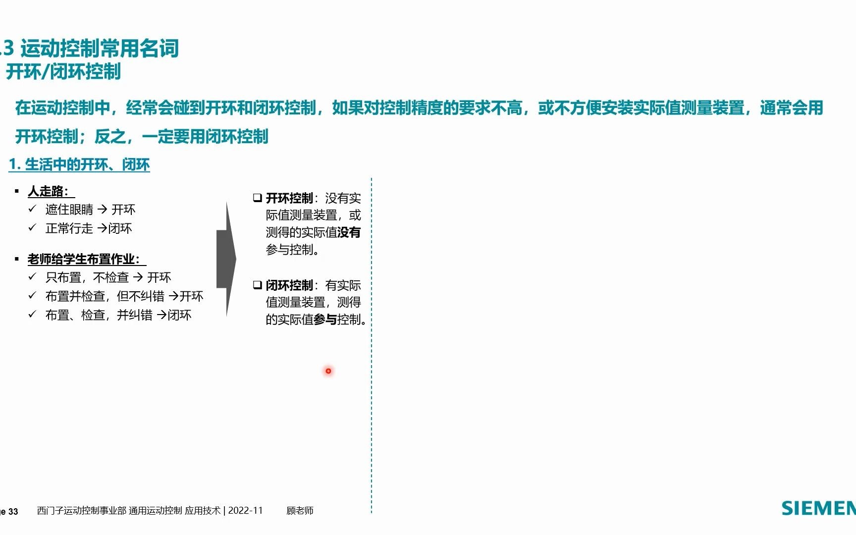 顾老师运动控制课堂—运动控制的开环与闭环哔哩哔哩bilibili